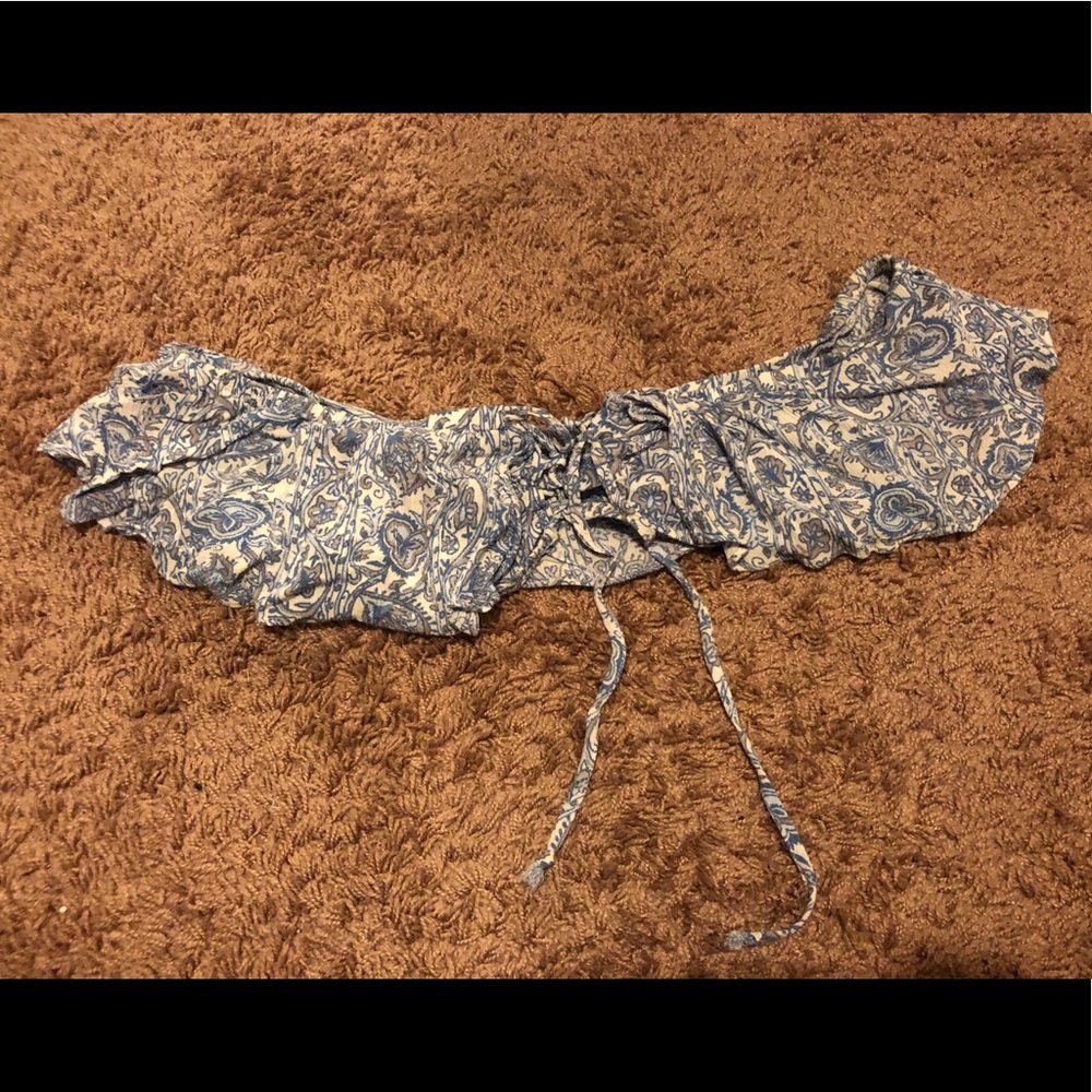 Floral crop top